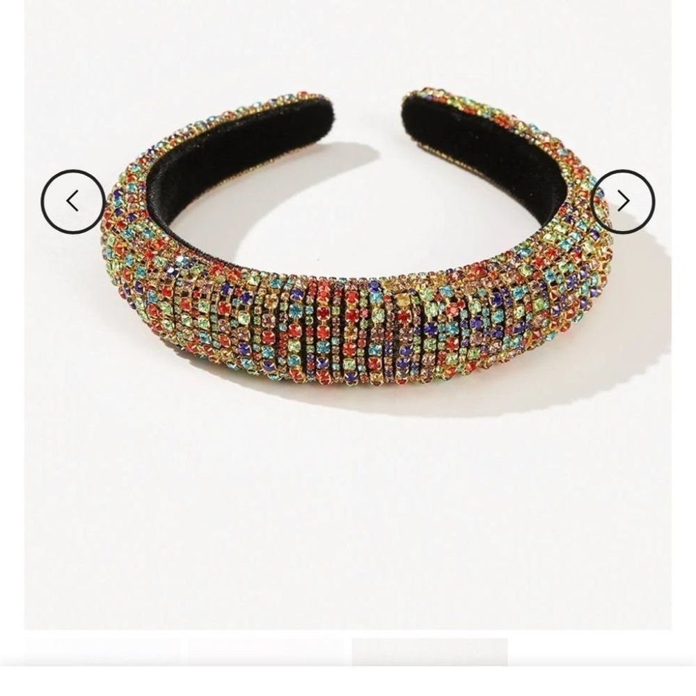 NWT Secroma hand made crystal headbands - Picture 2 of 9